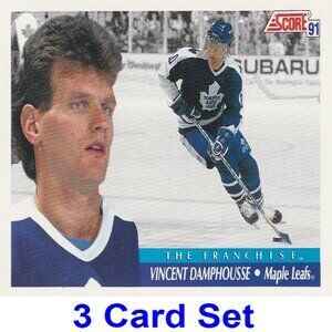Vincent Damphousse Hockey Card Collection